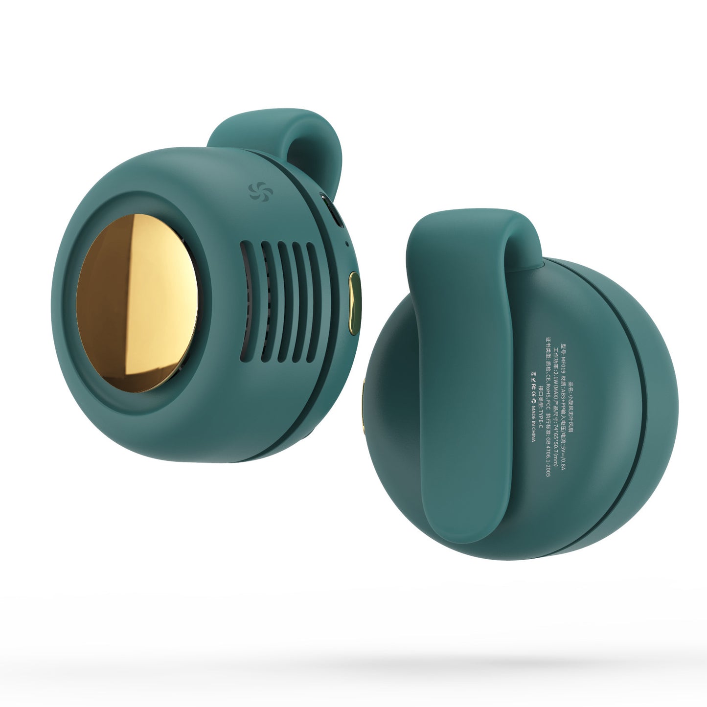 Mini ventilateur à clip portable