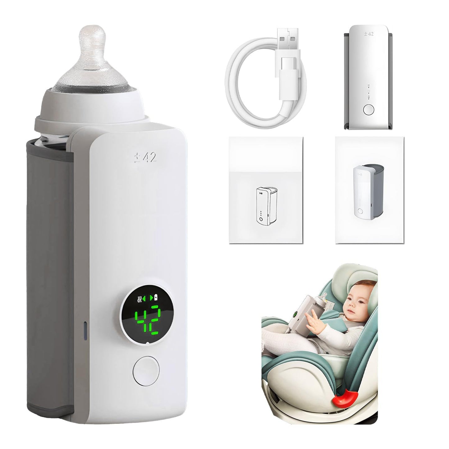Chauffe-Biberon Portable USB
