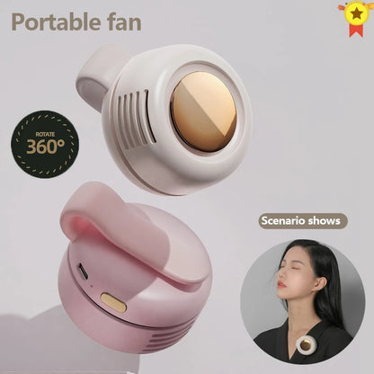 Mini ventilateur à clip portable
