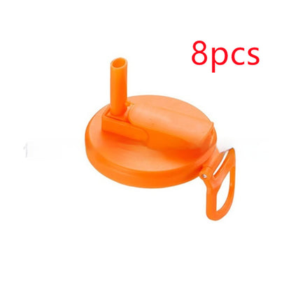 Capuchon Réutilisable avec Paille pour Canette
