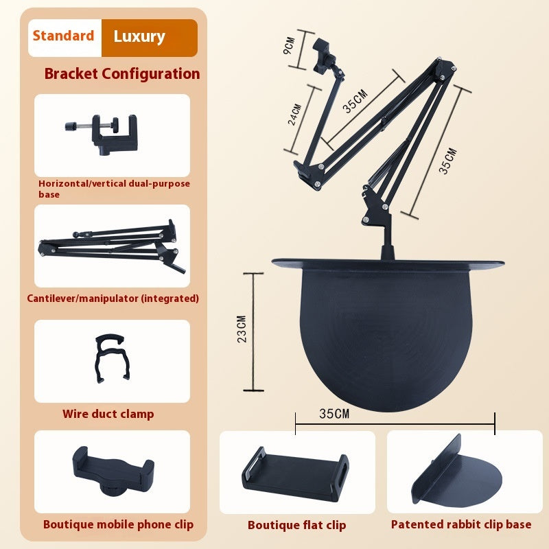 Support de téléphone flexible en métal – bras articulé