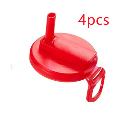Capuchon Réutilisable avec Paille pour Canette
