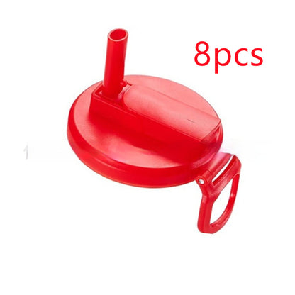 Capuchon Réutilisable avec Paille pour Canette