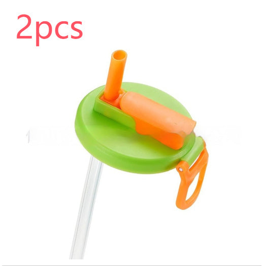 Capuchon Réutilisable avec Paille pour Canette