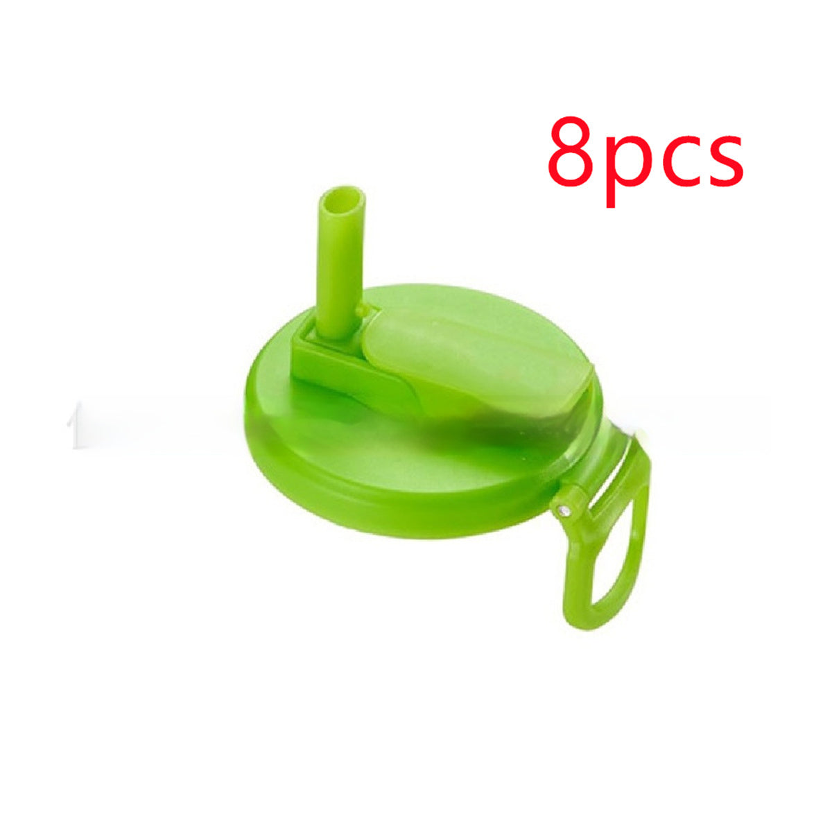 Capuchon Réutilisable avec Paille pour Canette