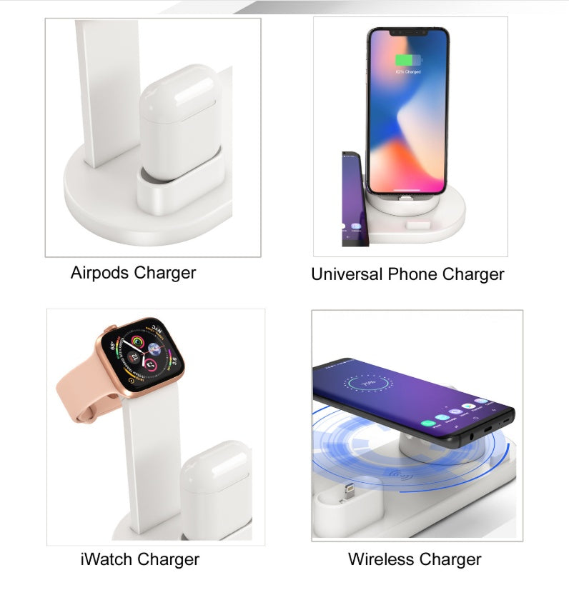 Chargeur sans fil 3 en 1