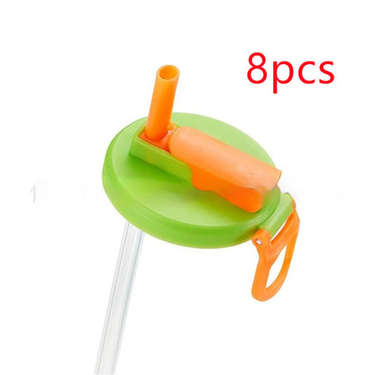 Capuchon Réutilisable avec Paille pour Canette