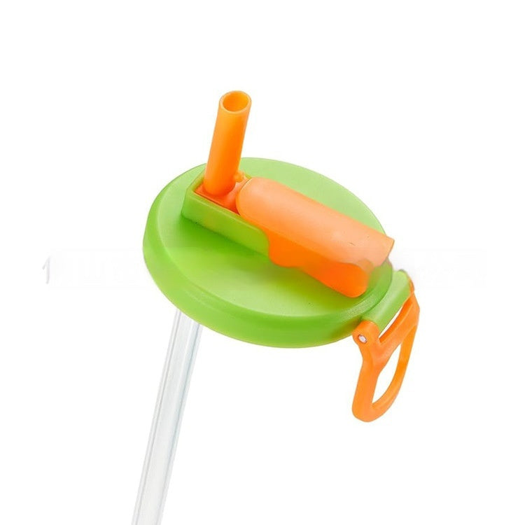 Capuchon Réutilisable avec Paille pour Canette