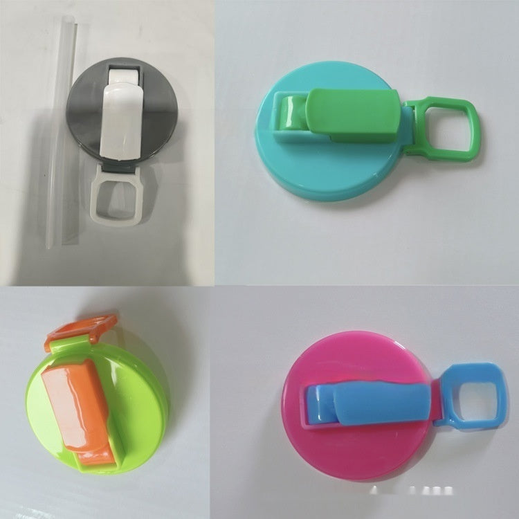 Capuchon Réutilisable avec Paille pour Canette