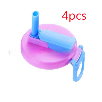 Capuchon Réutilisable avec Paille pour Canette