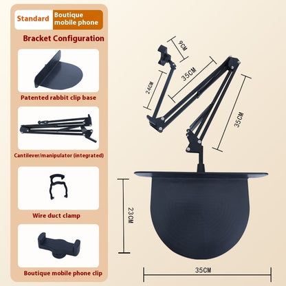 Support de téléphone flexible en métal – bras articulé